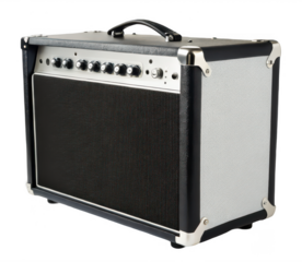 guitar amp png, electric guitar amplifier, music equipment, audio amp, transparent background