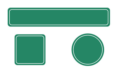 green road sign with arrow