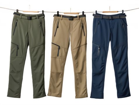Hiking pants png outdoor pants png trekking pants png sportswear png white background png travel clothing png transparent background image