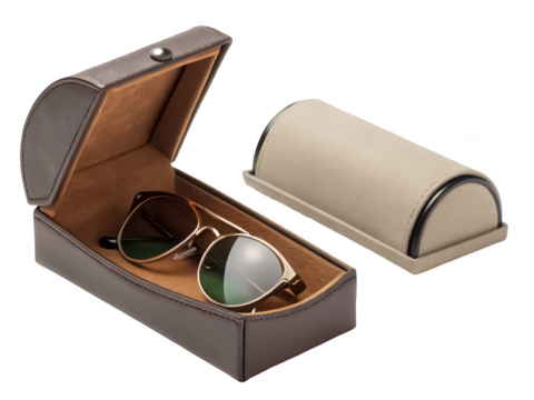 His and hers sunglasses holders png sunglass case png couple accessory png sunglasses pouch png white background png travel gear png transparent background image