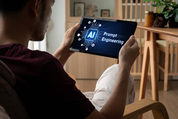 Generative AI virtual assistant tools for prompt engineer and user for ease of engage artificial...