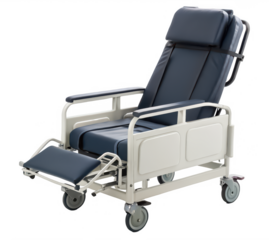 Hospital patient transport chair png medical transport chair png patient wheelchair png healthcare mobility aid png white background png hospital equipment png transparent background image