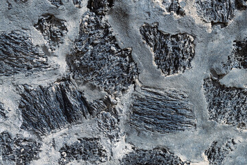 Fototapeta premium Texture of volcanic stone, close-up
