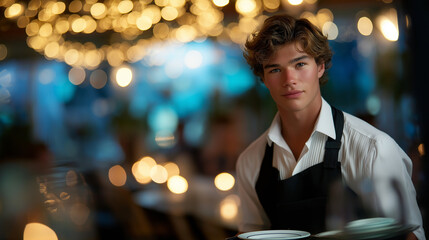 A serene dining experience highlighted by attentive service