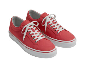 Shoes on transparent background