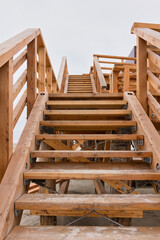 Holztreppe
