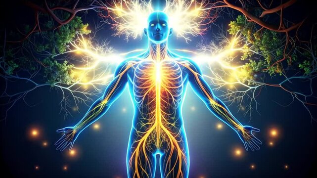 Human Body Energy System Diagram