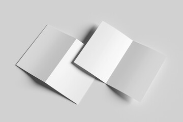 A4 bifold brochure mockup