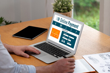 Online payment platform for brisk money transfer on the internet netowrk