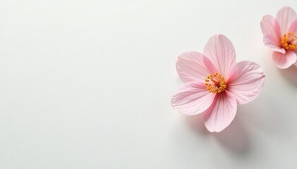 Fototapeta premium Soft, pristine white background, ideal for highlighting delicate items , image, minimalist background