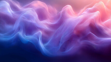 Obraz premium Abstract swirling, flowing colors. A dynamic display of swirling, translucent, vibrant hues, from cool blues to warm pinks, over a dark background