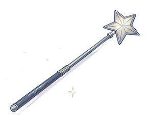 Naklejka premium magic wand png wizard wand png magician wand png fantasy wand png magic stick png transparent background image
