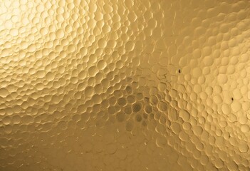 Hammered Gold Metal Texture - Beaten Brass or Gold Foil Background