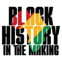 black history in the marking 