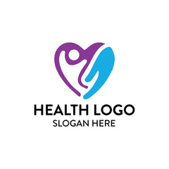 health care logo design vector