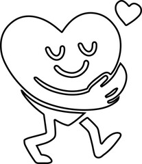 Vector logo design template and graphic elements for advertising, branding, posters and banners, funny cartoon illustrations with smiling character and mascots, abstract stickers & line icon