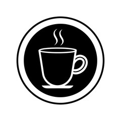 coffee cup icon vector art