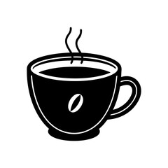 coffee cup icon vector art