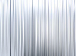 Obraz premium Abstract ribbed light silver pearlescent plate. Gradient polycarbonate background. Reeded lined pattern. Glass pattern background wallpaper with subtle grain dust effect