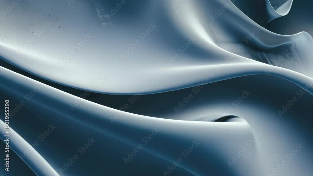 Poster mysterious waterfall d in motion blur, creating an abstract and dynamic that conveys the power of na
