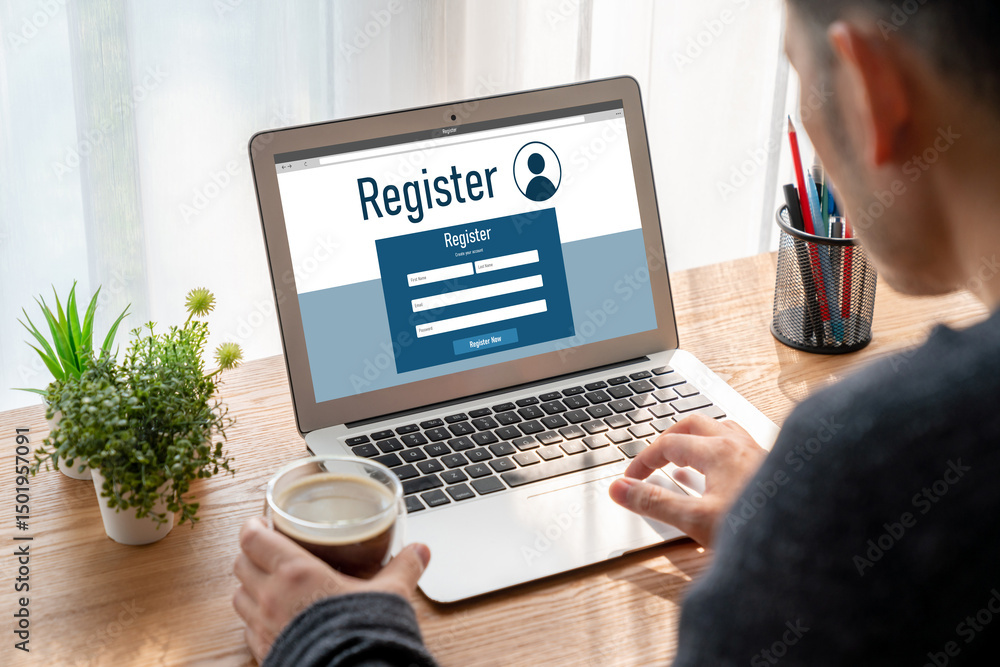 Poster online registration form for modish form filling on the internet website