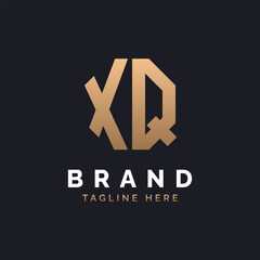 XQ Logo Design. Modern, Minimal, Elegant and Luxury XQ Logo. Alphabet Letter XQ Logo Design for Brand Corporate Business Identity.