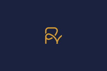 letter ry logo icon design template with vector inspiration logo