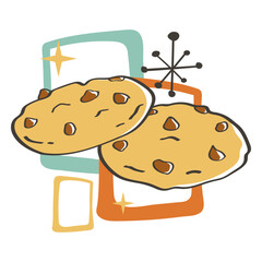 Cookies retro food treats