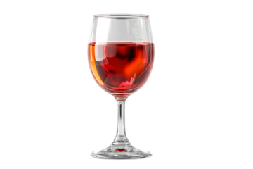 A glass of red wine on a black background perfect for culinary beverage and luxury themes