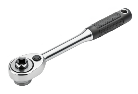 Ratchet handle png socket wrench handle png mechanical tightening tool png hand ratchet driver png auto repair tool png transparent background