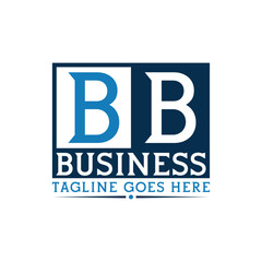 BB Logo. Letter BB Business Logo Design