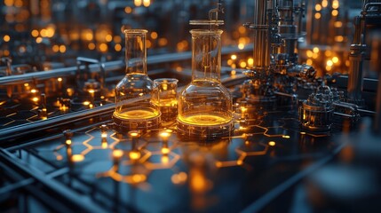 Obraz premium fiber optic fiber optic background