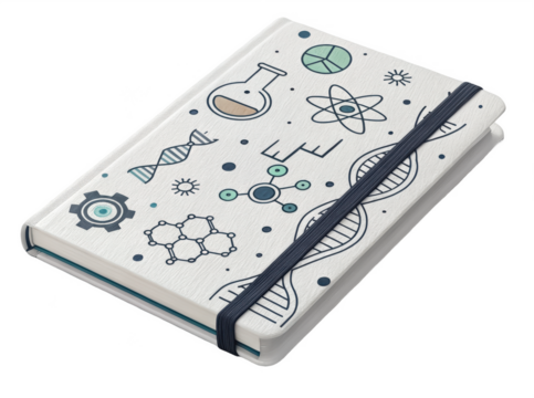Scientific data log book png research data notebook png scientific logbook png laboratory journal png research notes book png transparent background