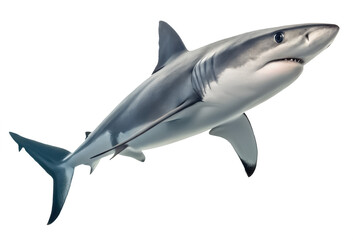Naklejka premium Shark png ocean shark png marine predator fish png underwater wildlife png large shark fish png transparent background