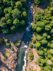 Aerial Stream Shot