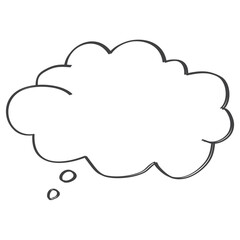 Comic thought doodle