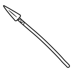 Eskimo doodle spear stroke