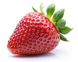 strawberry isolated on white background