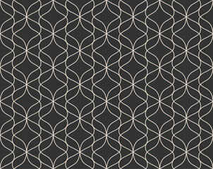 Obraz premium Modern geometric art deco seamless pattern. Trendy abstract background. Vector illustration for print, fabric, surface, textile.