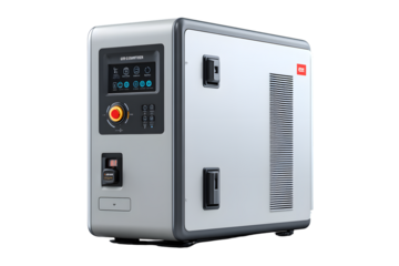 HighTech Industrial Equipment with Digital Display and Control Panel