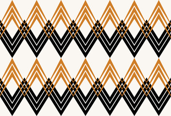 Seamless abstract geometric pattern. Vector Illustration.