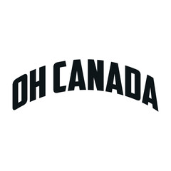 Oh Canada Sublimation T Shirt Design
Keywords: