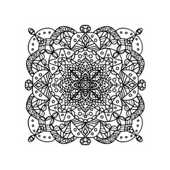 ornamental round frame