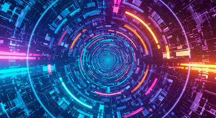 Obraz premium abstract technology background