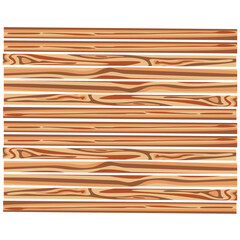 Wooden planks background. Wood texture. Vector illustration isolated on white background.