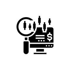 Trading Chart Vector – Clean Financial Graph Design for Crypto, Forex & Stock Market