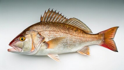Fototapeta premium Drum Fish on studio background