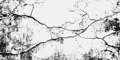 cracked black lines and textured areas, creating an abstract, grunge-like background effect.
