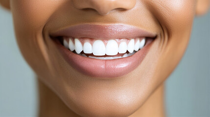 Obraz premium close up of young woman smiling