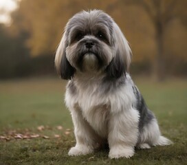 a little lhasa apso dog pic